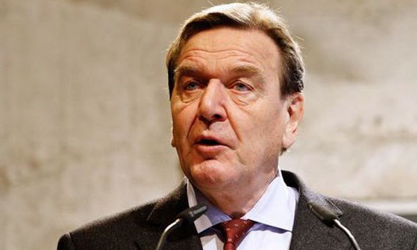 Cựu Thủ tướng Đức Gerhard Schroder.