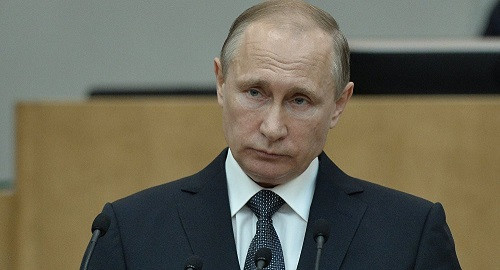 Tổng thống Nga Vladimir Putin.