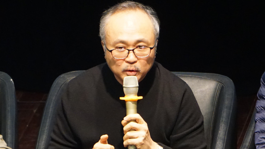 NSND Đặng Thái Sơn chia sẻ về người cha quá cố. Ảnh: NGUYÊN KHÁNH