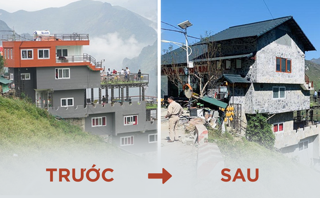 Panorama Mã Pì Lèng sau cải tạo vẫn chưa đúng phương án thiết kế được duyệt