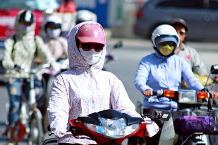 Hôm nay, nắng nóng mở rộng ở Bắc Bộ. Ảnh minh họa: Internet.