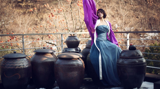 Váy dạ tiệc mùa thu