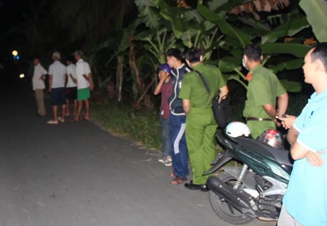 Hiện trường nơi phát hiện nạn nhân tử vong