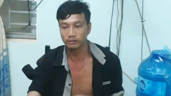 Nghi phạm Diện tại Cơ quan Công an. ẢNh: Công an cung cấp