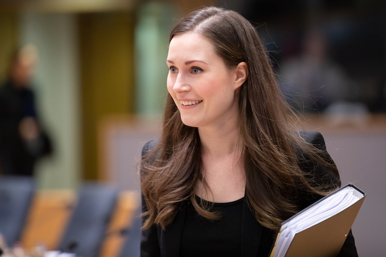 Nữ Thủ tướng trẻ nhất thế giới của Phần Lan, Sanna Marin 34 tuổi