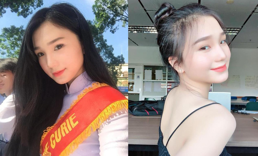 Nhan sắc ngỡ ngàng của nữ sinh 'mặc áo dài đẹp nhất Marie Curie'