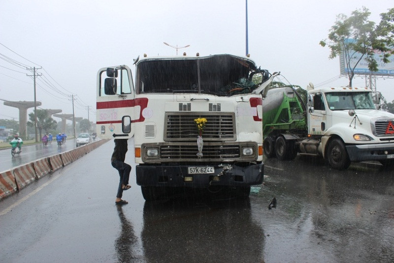 Hiện trường vụ việc.