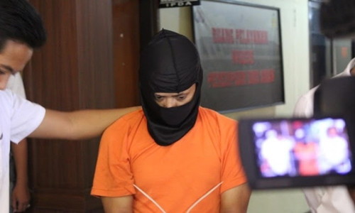 Nghi phạm Faiz Nurdin. Ảnh: Detik.