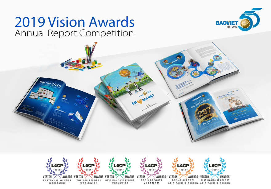 Bảo Việt là doanh nghiệp Việt Nam đạt nhiều giải thưởng báo cáo thường niên xuất sắc nhất do LACP công bố