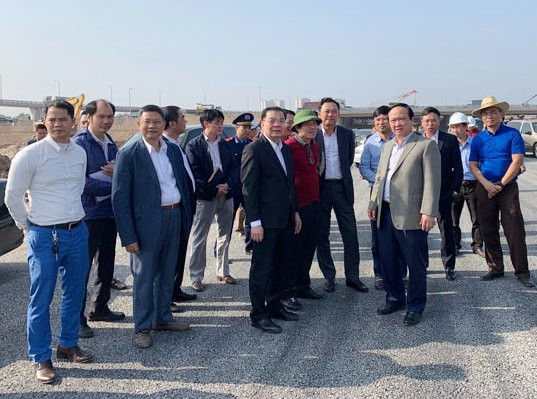 Chủ tịch TP Hà Nội và các đơn vị có liên quan thực tế tại dự án chiều 3/12