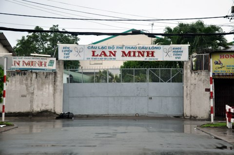 Căn nhà và đất trên đường Tô Hiệu quận Tân Phú mà các bên tranh chấp. Ảnh: Q.T. 