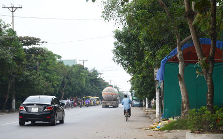 Khu vực xảy ra vụ nổ súng.