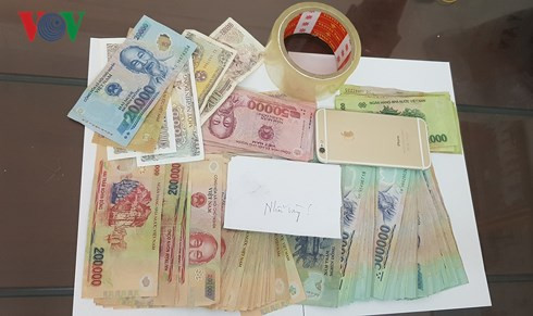 Tang vật thu giữ được