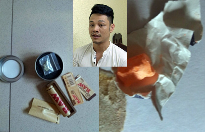 Đối tượng Hòa và tang vật