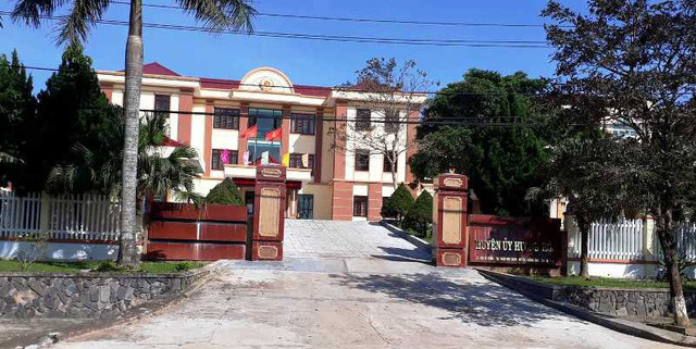 Trụ sở làm việc của Huyện ủy Hướng Hóa