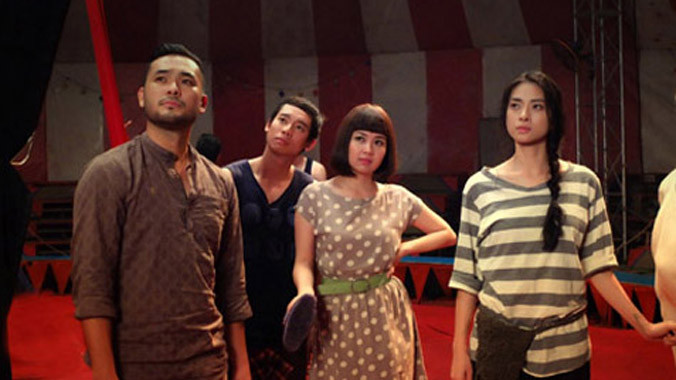 Cảnh trong phim "Ngày nảy ngày nay".