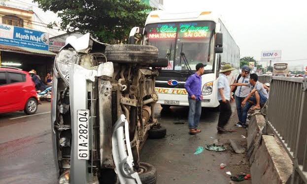 Hiện trường tai nạn.