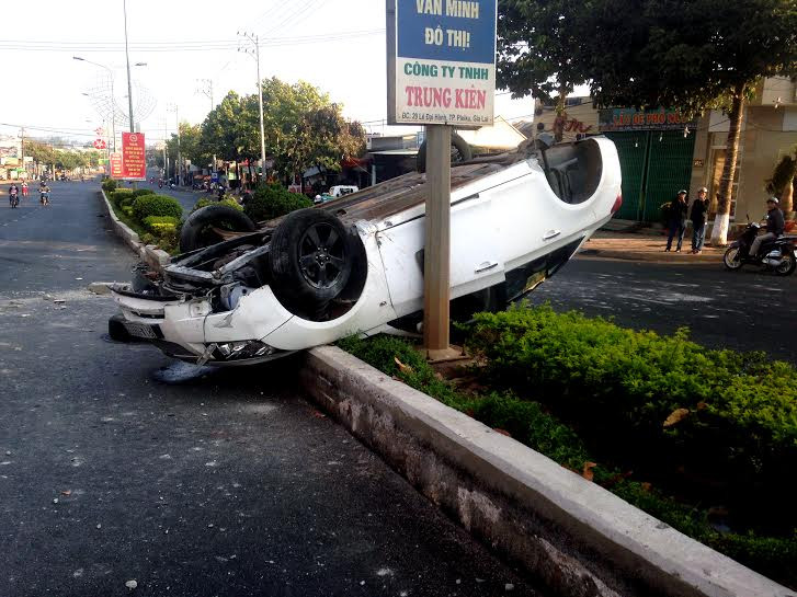 Hiện trường vụ tai nạn