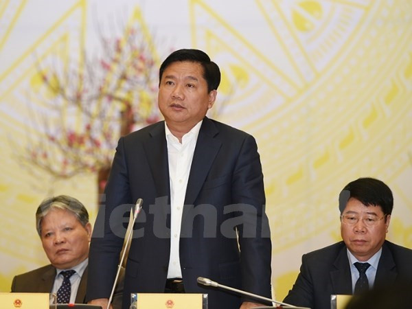 Bộ trưởng Bộ Giao thông Vận tải Đinh La Thăng. (Ảnh: Việt Hùng/Vietnam+)