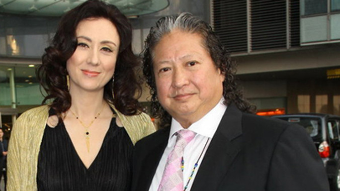 Vợ chồng Hồng Kim Bảo.