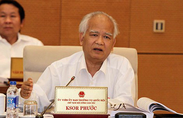 Chủ tịch Hội đồng Dân tộc Ksor Phước