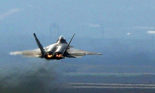 Chiến đấu cơ tàng hình F-22 của Mỹ. (Ảnh: AFP).