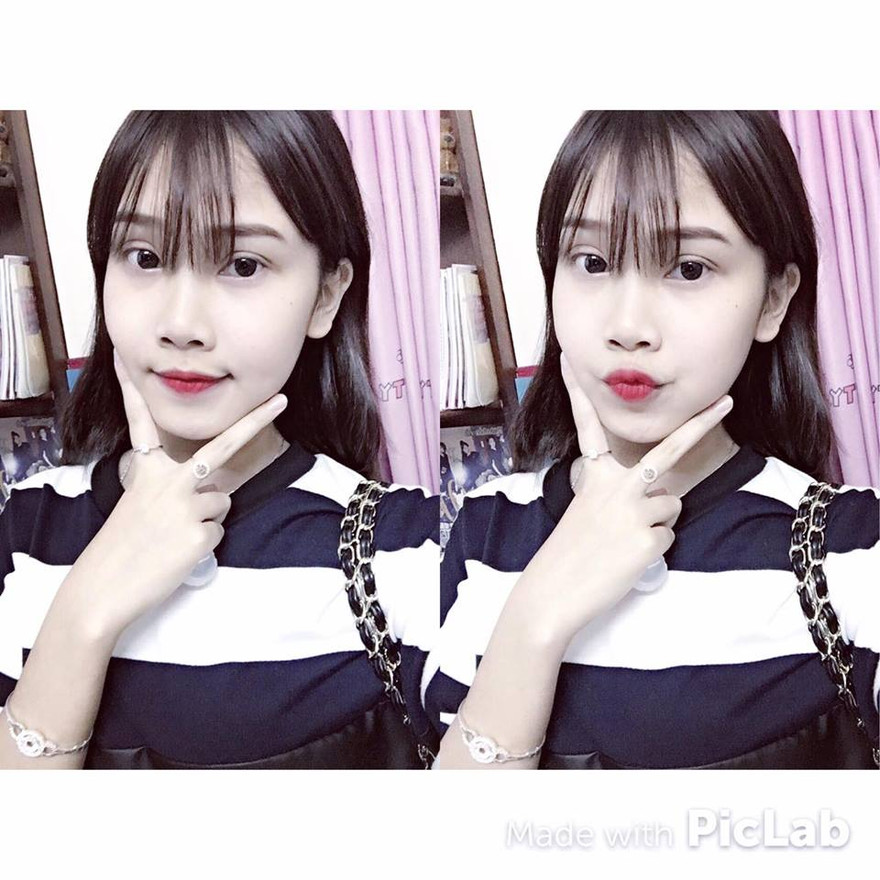 Nguyễn Ngọc Cẩm Vân sinh ngày 5/11/2000, hiện là học sinh lớp 10A9, trường THPT Ngô Gia Tự, Lập Thạch, Vĩnh Phúc. Sở hữu gương mặt trái xoan cùng nụ cười tỏa nắng, Cẩm Vân được xem là hotgirl của trường cấp ba nơi cô theo học.