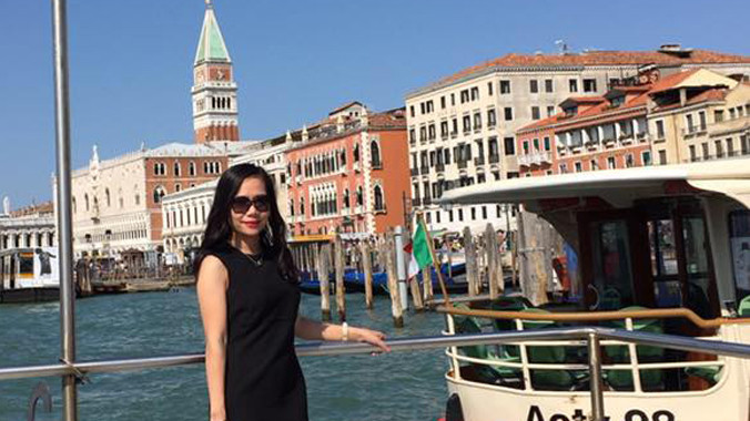 Chị Van Anh Le- vợ đại gia kim cương.