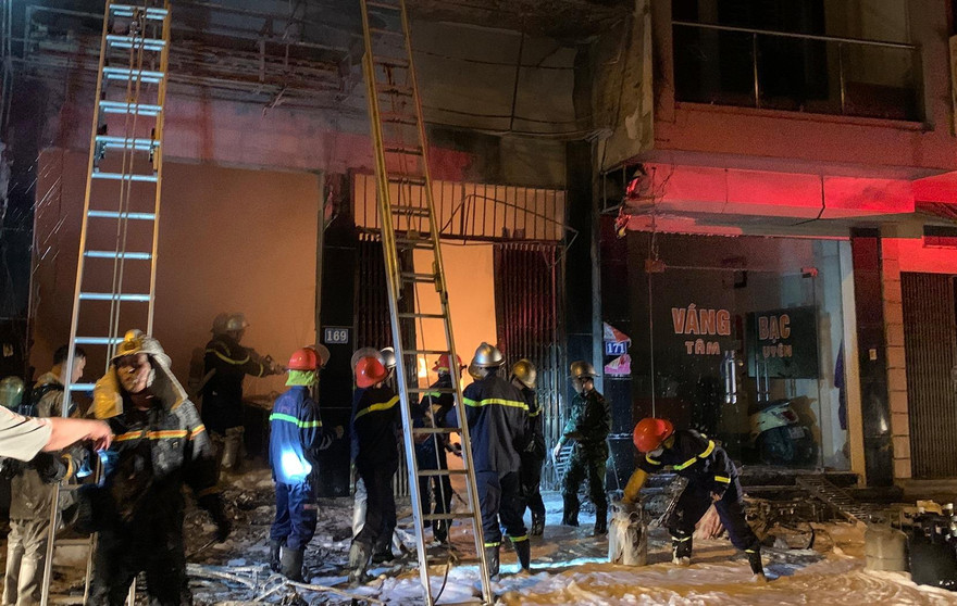 Hiện trường vụ cháy