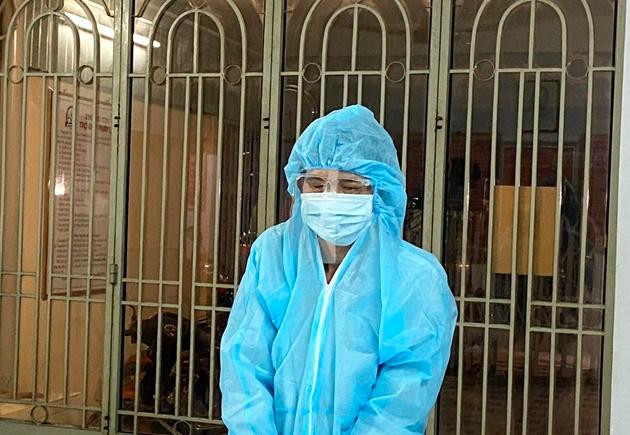 Lê Thanh Phong tại Cơ quan công an. Ảnh: C.A