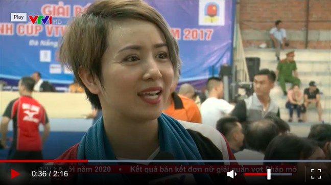 "Nữ hoàng Wushu" Thuý Hiền.