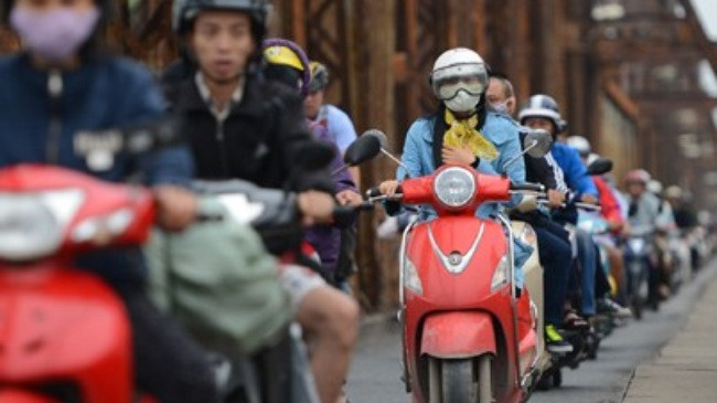 Khu vực Bắc bộ có mưa rải rác, trời rét. Ảnh: Internet.