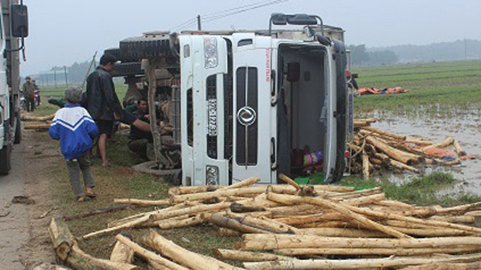 Hiện trường vụ tai nạn