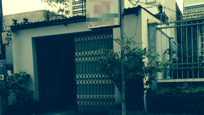 Nhà trọ nơi phát hiện ông S. và cô D. “tâm sự” - Ảnh: Hằng Ni