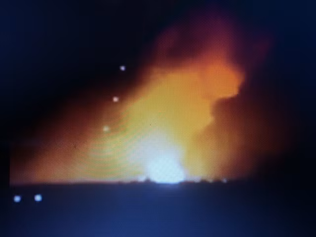 Hình ảnh vụ nổ kho đạn ở Gia Lai.