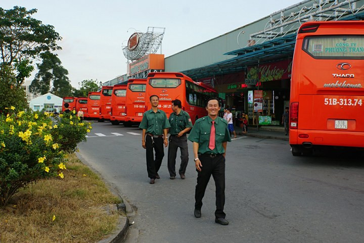 Khu vực trạm dừng nghỉ Satra của Phương Trang.