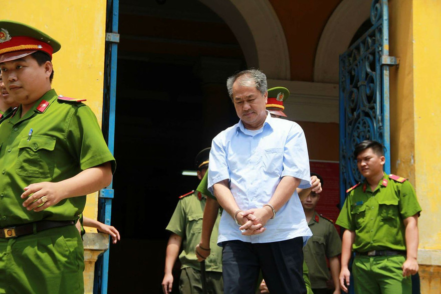 Phạm Công Danh tại ngày xét xử thứ 6 (26/7). - Ảnh: Tân Châu
