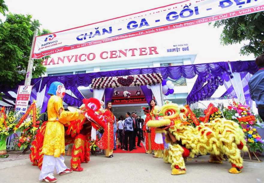 Sáng 9/9, Hanvico Center – TP. Vĩnh Yên, Vĩnh Phúc chính thức khai trương.