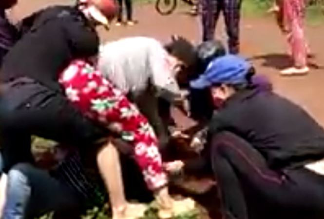 Hình ảnh cắt ra từ clip.