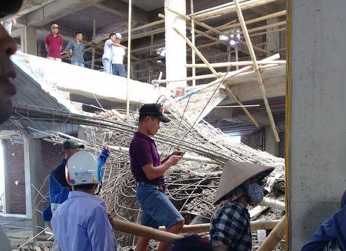 Hiện trường vụ việc.