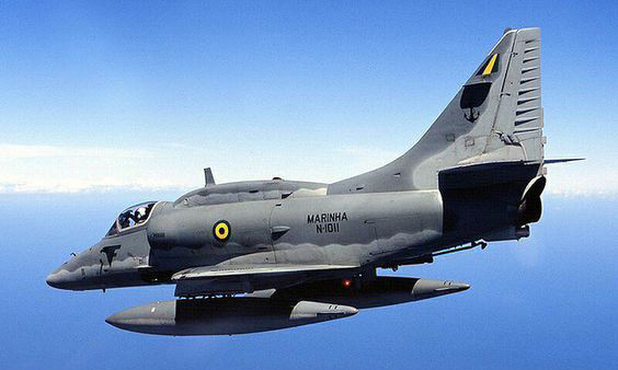 Một máy bay McDonnell Douglas của không quân Brazil.