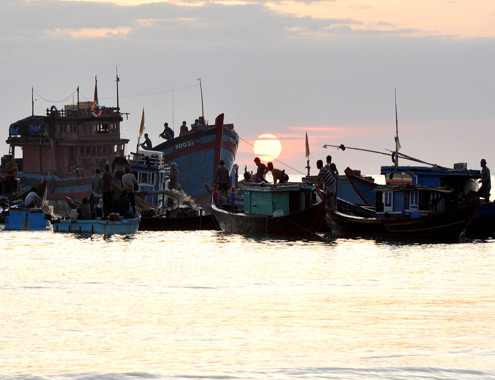 Khu vực biển này được cho là có cả một "nghĩa địa" tàu cổ. Ảnh: VnExpress