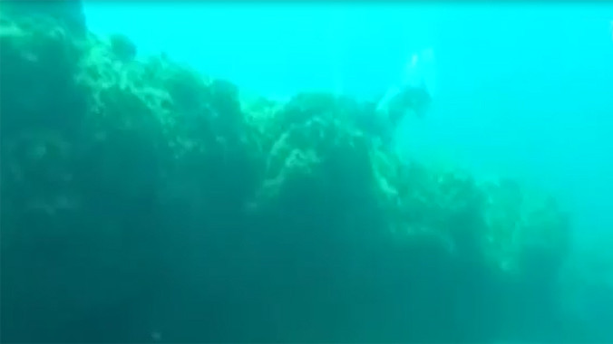 Phát hiện vòm đá dung nham núi lửa dưới đáy vùng biển Lý Sơn