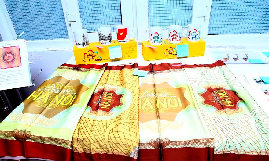 Một số mẫu sản phẩm tham dự cuộc thi.