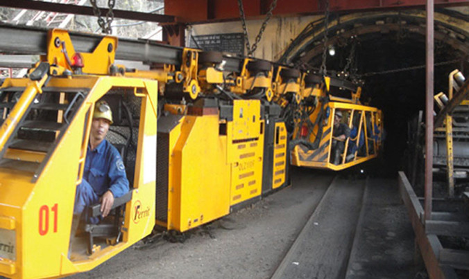 Hệ thống monoray vận chuyển người và thiết bị áp dụng tại Công ty CP than Hà Lầm.