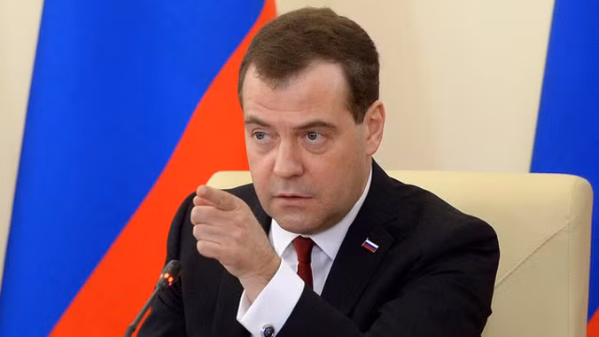 Thủ tướng Nga Dmitry Medvedev. Ảnh: Tass.