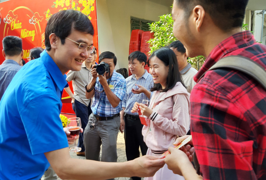 Cơ quan T.Ư Đoàn phía Nam tổ chức gặp mặt nhân dịp đầu năm mới