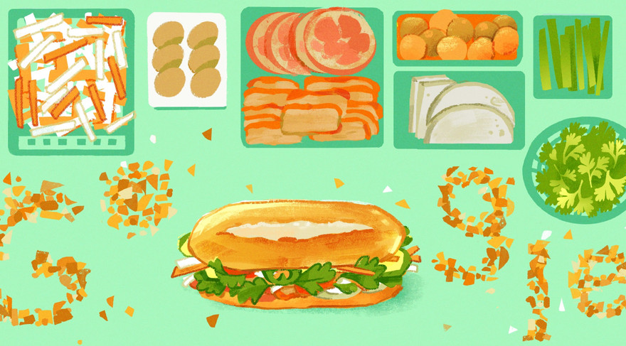 Bánh mì Việt được tôn vinh trên Google và xuất hiện trong từ điển Oxford