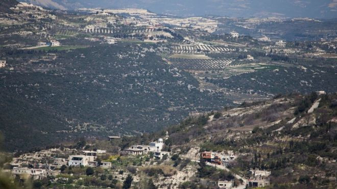 Atmeh, ngôi làng gần biên giới với Thổ Nhĩ Kỳ, thuộc quyền kiểm soát của nhóm phiến quân nổi dậy Syria.