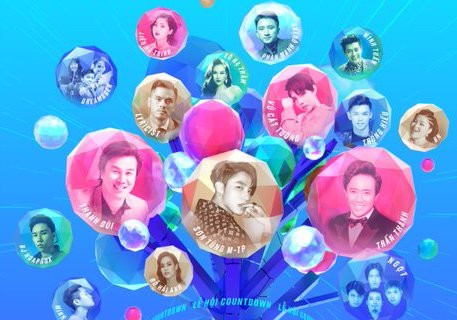 Sơn Tùng M-TP, Trấn Thành và loạt sao tham gia Lễ hội Ánh sáng đón thập kỷ mới 